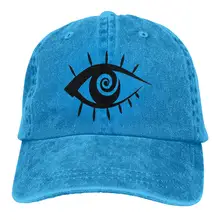 Для мужчин или Для женщин Регулируемый джинсы Бейсбол Кепки глаз, Майя глаз Кепка-тракер Кепки