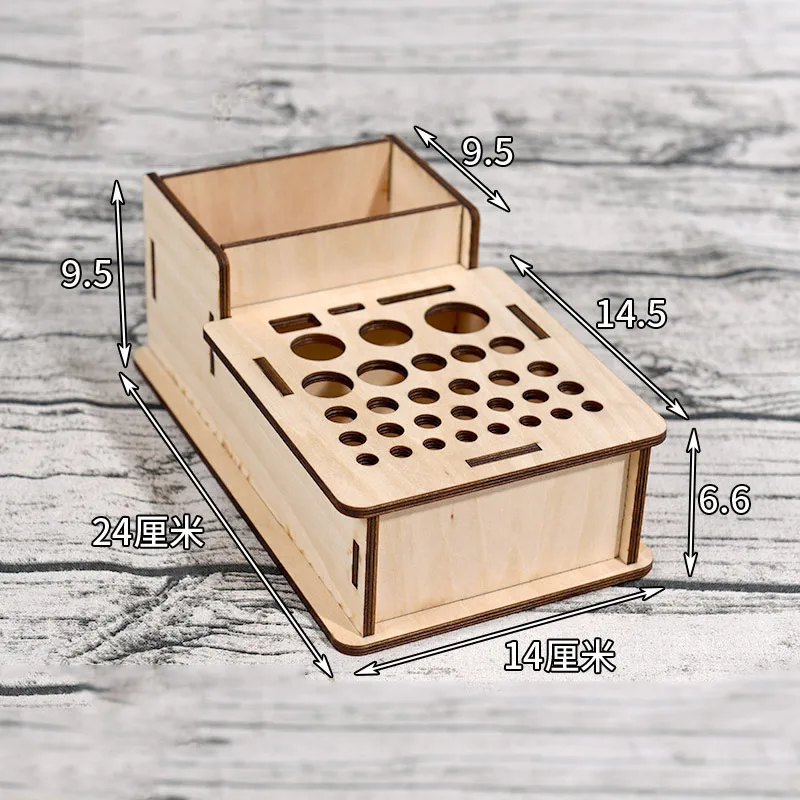Leather Craft Carving Tools for Leather Printing Cutting Knife/Hammer/Leather Swivel Knife/Tool Storage Box Staming Set