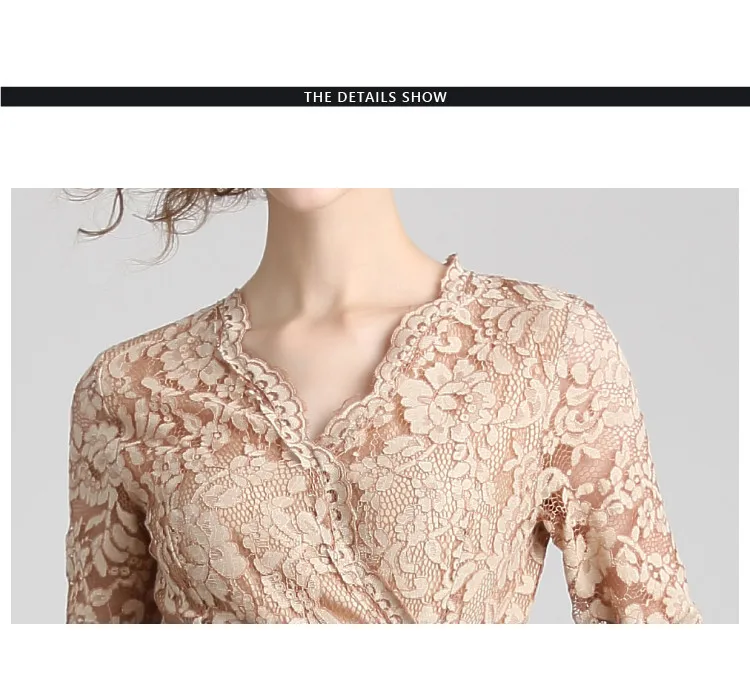 Элегантный кружевной комбинезон для женщин, вечерние, для клуба, Boho, комбинезон с v-образным вырезом, длинный комбинезон, широкие штаны, комбинезоны, комбинезоны для офисных леди