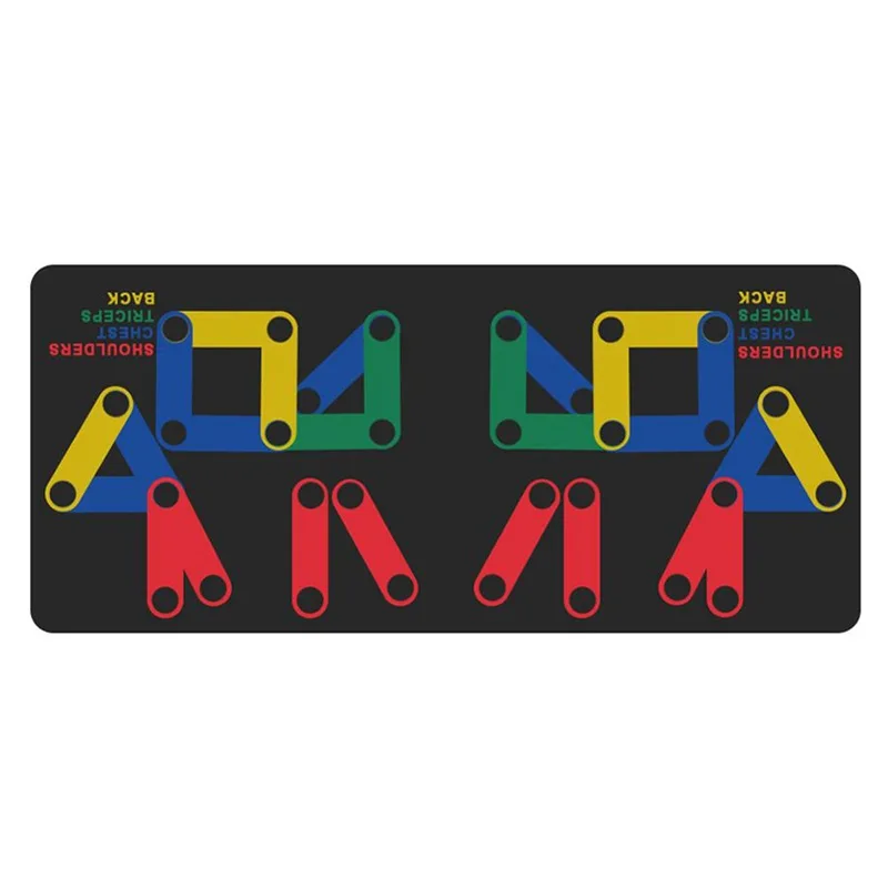 

Folding Multi-functional Push-Ups Board Men's Household Multi-Purpose Shaping Abuse Abdominal Training Pecs Deconstructable Push