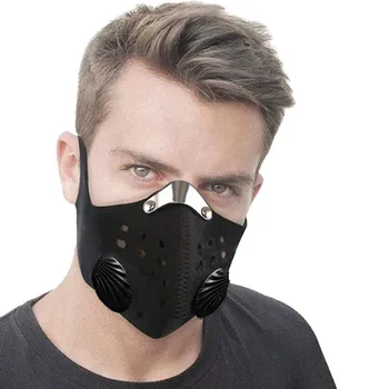 

Men Outdoor reusable Protective tool Dust Mask Anti Pollution Respirator PM2.5 Dustproof Safety Mask Washable Mask