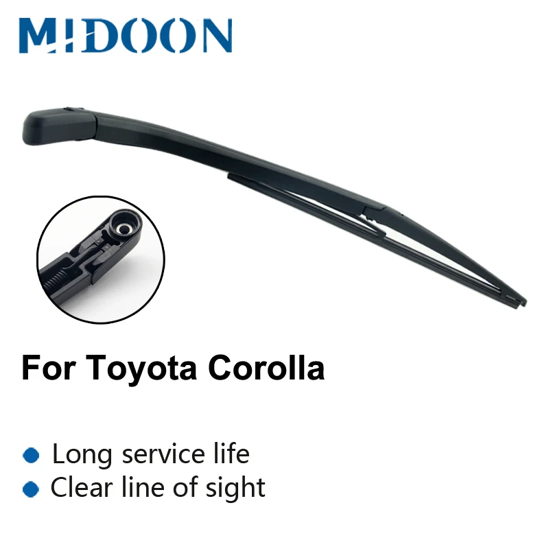 MIDOON стеклоочистителя 14 &quotзаднего Рычаг набор для Toyota Corolla хэтчбек E12 2002 2007