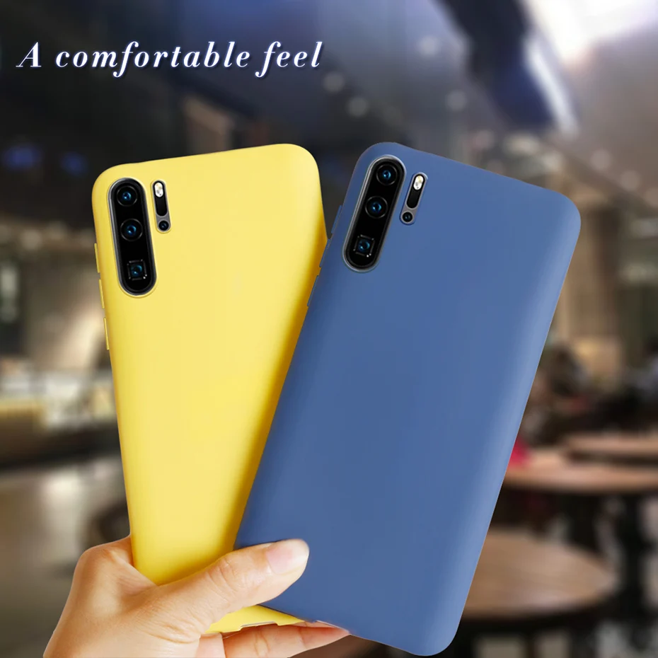 

Soft TPU Candy Color Case For Huawei P30 Pro Cases 6.2 inch Silicone Phone Case For Huawei P30pro P30 Lite Cover Bumper Coque
