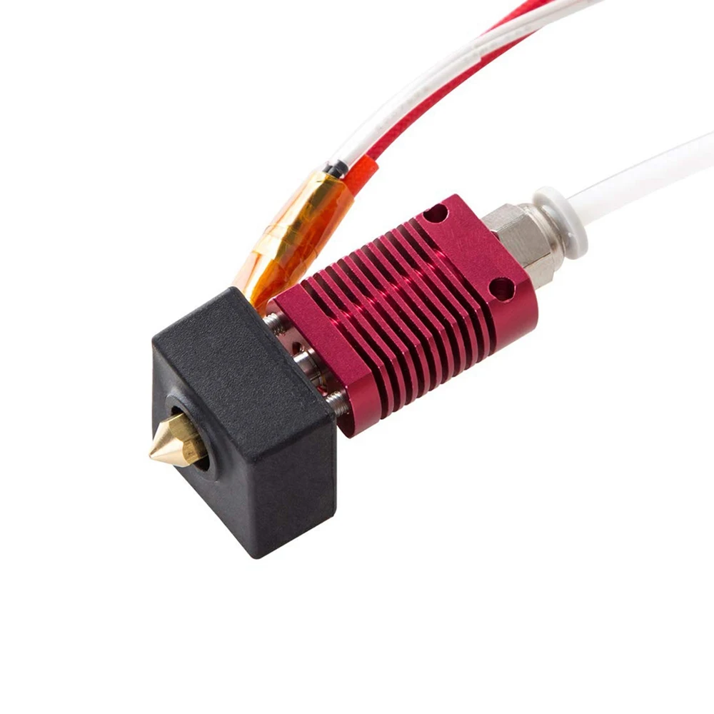 para Impressora 3d Ender Hotend Montado Kit Extrusor Pro 24v 40w com Capa de Silicone e Bicos de 0.4 mm Peças - Image 4