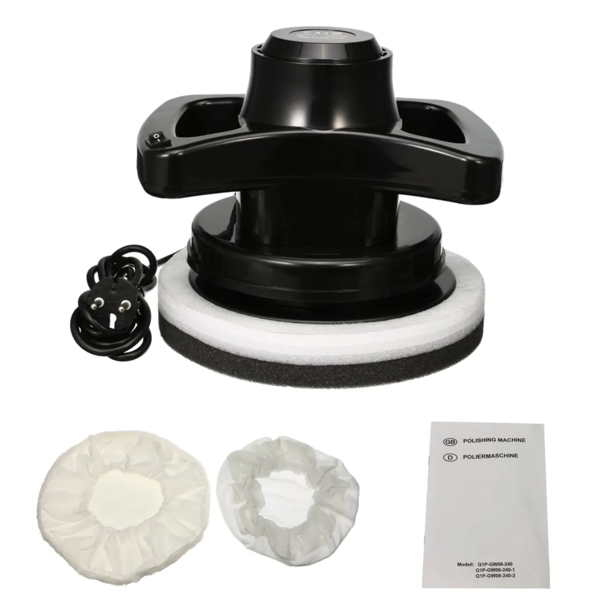 

Grinder Mini Polishing Machine Car Polisher Sanding Machine Orbit Polish Removable Speed Sanding Waxing Power Tool 120W 3300RPM