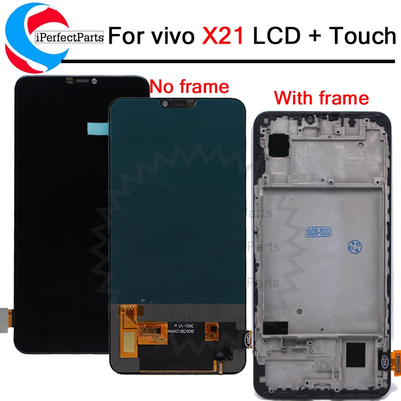 

6.28'' For Vivo X21 LCD 1725 X21A Display Touch Screen Digitizer Assembly Replacement For Vivo X21 LCD
