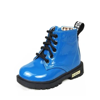 

Ortoluckland Children Short Boots Waterproof Motorcycle Booties Kids Spring Fall Brand Girls Princess Shoes Rubber Ankle Boots
