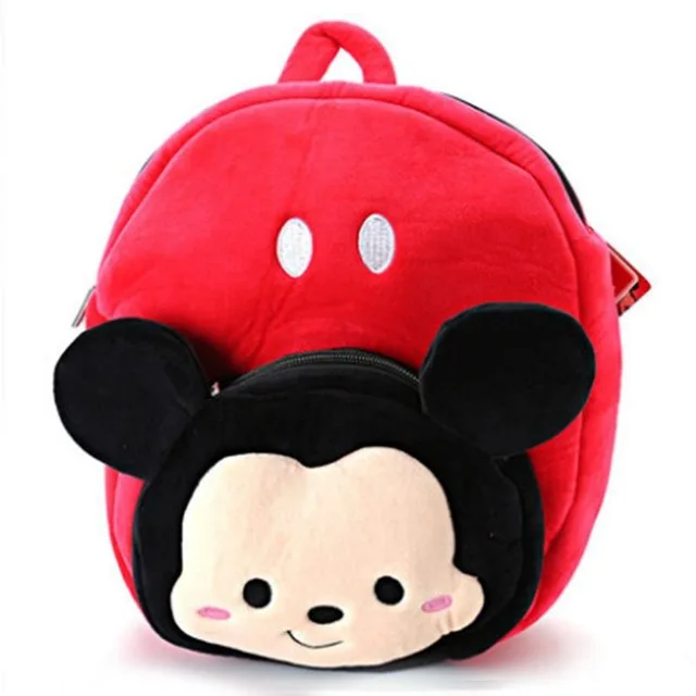 Disney подлинный рюкзак снеговик Олаф мультфильм плюшевые игрушки кукла Детский сад Школьный рюкзак рождественские подарки игрушки для детей - Цвет: Mickey 03 30cm