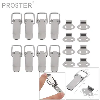 

Proster 8Pcs Loaded Toggle Case Box Chest Trunk Latch Catch Clamp Clip Toggle Catch Latch Toggle Latches For Tool box