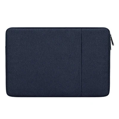 Водонепроницаемый полиэстеровый Чехол-сумка 14 15,6 дюймов для Macbook Air 13 Pro 15 сумка для ноутбука Xiaomi Asus lenovo чехол для ноутбука - Цвет: Navy