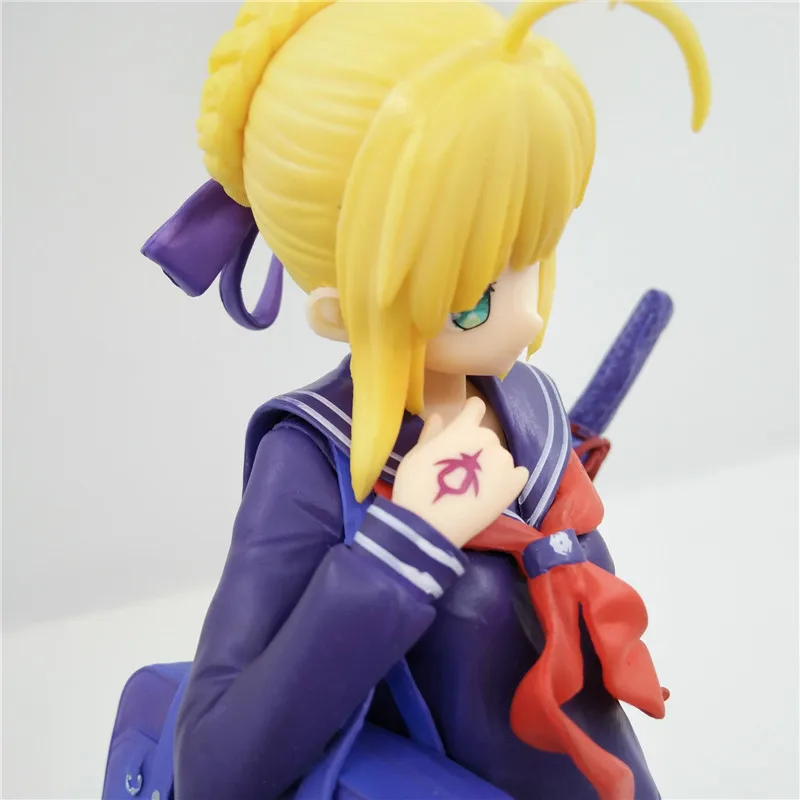 Cheng yuan Anime Alter Fate Destiny Night SABER Master School Uniform Ceiba Garage Kit Decoration