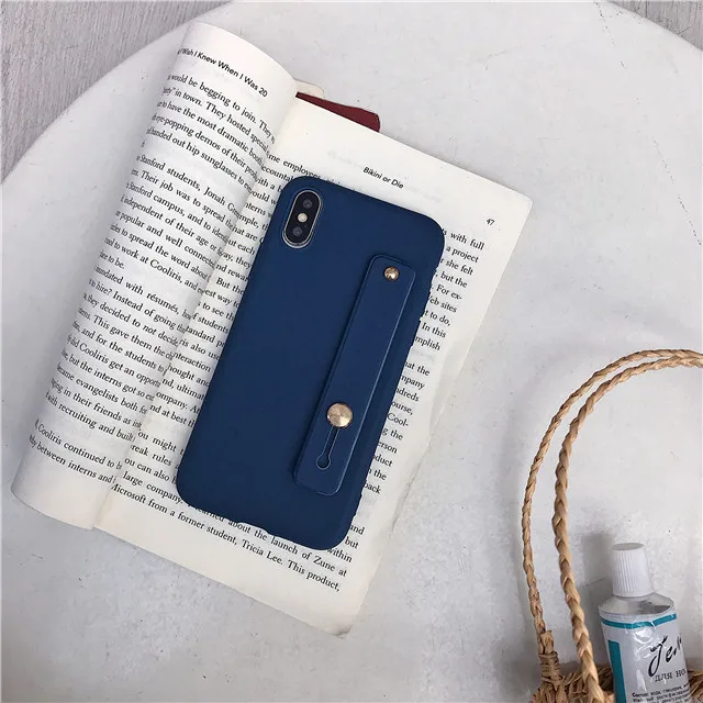 Модные кронштейн чехол для samsung A9star S10E S6edge S7edge S6 S7 S8 S9 S10 плюс Note8 Note9 A9 J2 C9 Pro A5 A520 A7 A720 крышка - Цвет: blue
