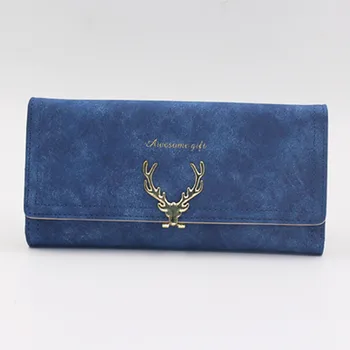 

Fashion Women Fashion Long Style Student Card Wallet Multi-function Folding Coin Purse Leather Female Clutch Card Holder#1130