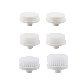 

PIXNOR 6pcs Replacement Brush Heads for P2017 Facial Massager Cleaner