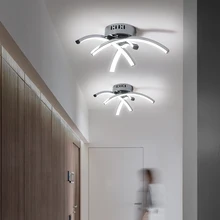 

Gold chrome plating Modern LED ceiling Chandelier lighting chandelier in the living room For bedroom Kitchen Indoor lighting