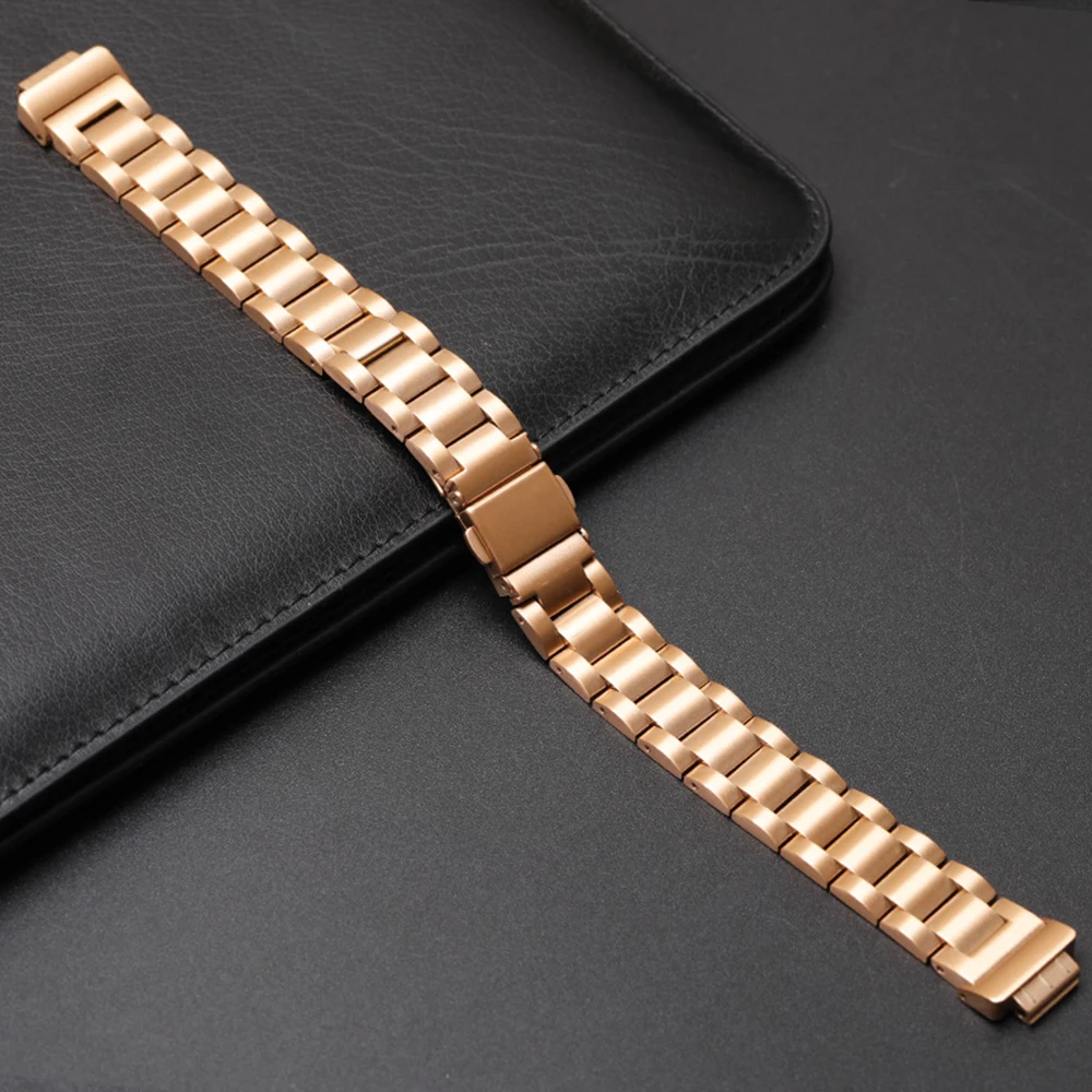UEBN для Fitbit Inspire HR band Замена классический металлический браслет из нержавеющей стали для Fitbit Inspire ремешки для часов
