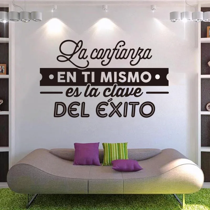 Pegatinas De Vinilo Para Pared Frases En Espanol Letras