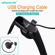 NILLKIN для xiaomi mi Band 4 зарядный кабель mi band 4 для xiaomi mi band 4 global Зарядное устройство USB зарядное устройство для xiaomi smart band 4