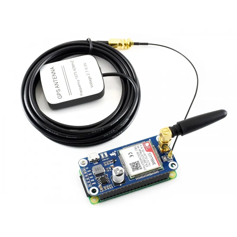 SIM7000E NB-IoT HAT for Raspberry Pi Supports eMTC EDGE GPRS GNS