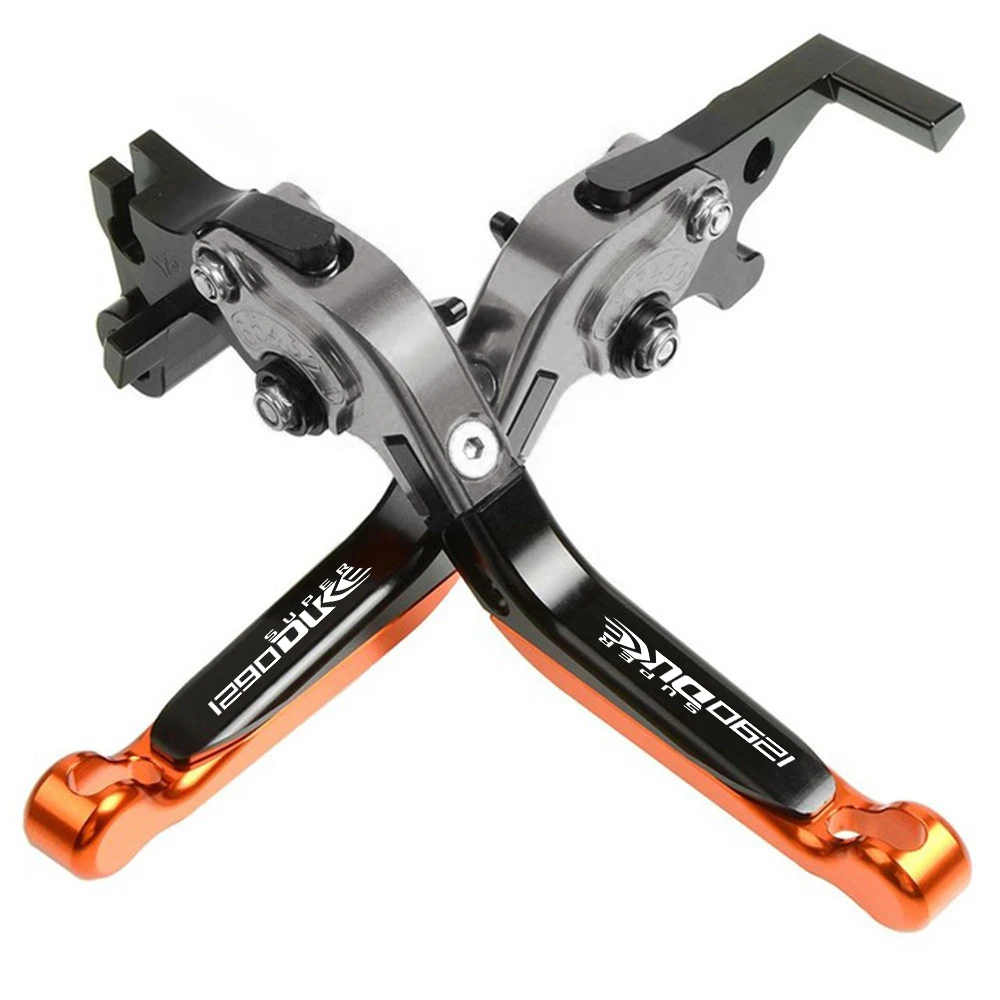 1290 SupeR Duke Moto Aluminum Motorcycle Accessories Folding Extendable Adjustable Brakes Clutch Levers FOR KTM 1290 SupeR Duke R/GT 2013 - Цвет: 1290 SupeR Duke
