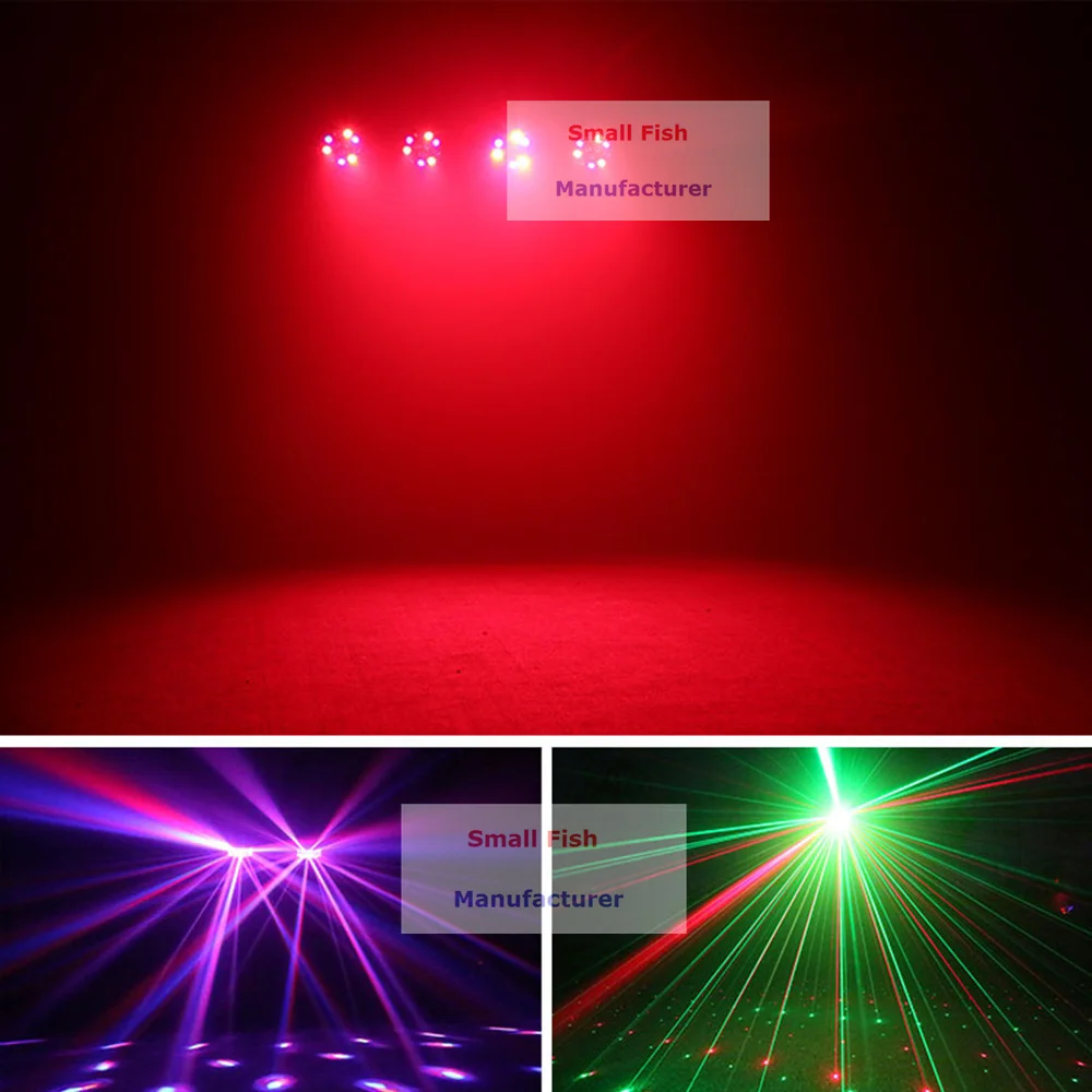 New Light Stand LED 4 Par Combined Effect Light Stage Lighting Derby Strobe Wash Laser Light Effect Party Lighting For Bar Disco