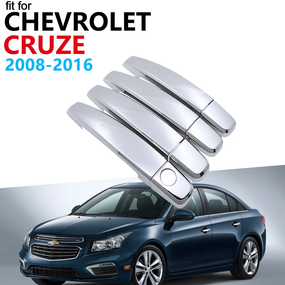 Набор отделки для Chevrolet Cruze Daewoo Lacetti 2008 ~ 2016 роскошные хромированные Чехлы внешней