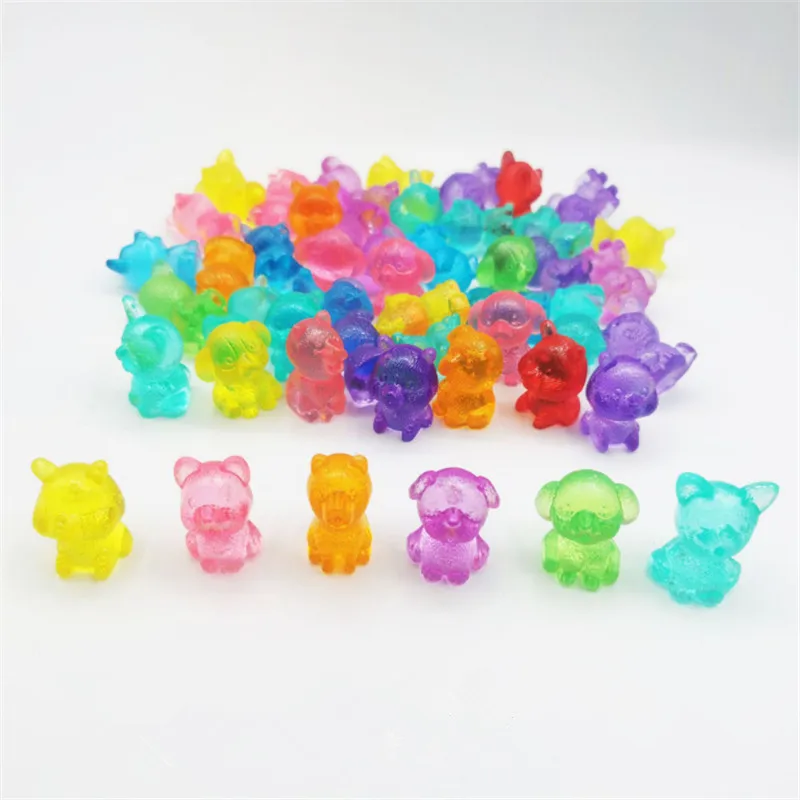 10 Pieces 30*34mm Acrylic Mix Colorful Animal Dog Shape Game Pieces For Board Games Accessories Child gift