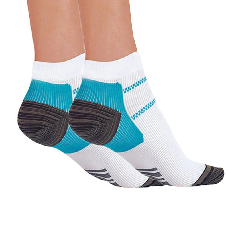 

1 Pair Men Socks High Quality Foot Compression Ankle Socks Running Foot Support