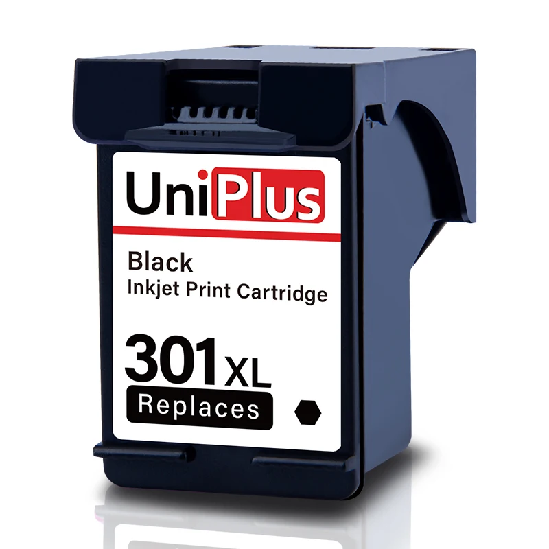 UniPlus 301XL Цвет Совместимый картридж для hp 301 hp 301 XL зависть 4500 4501 4502 4503 4504 4505 4507 3050 3057A 3059 принтер - Цвет: 301XL Black