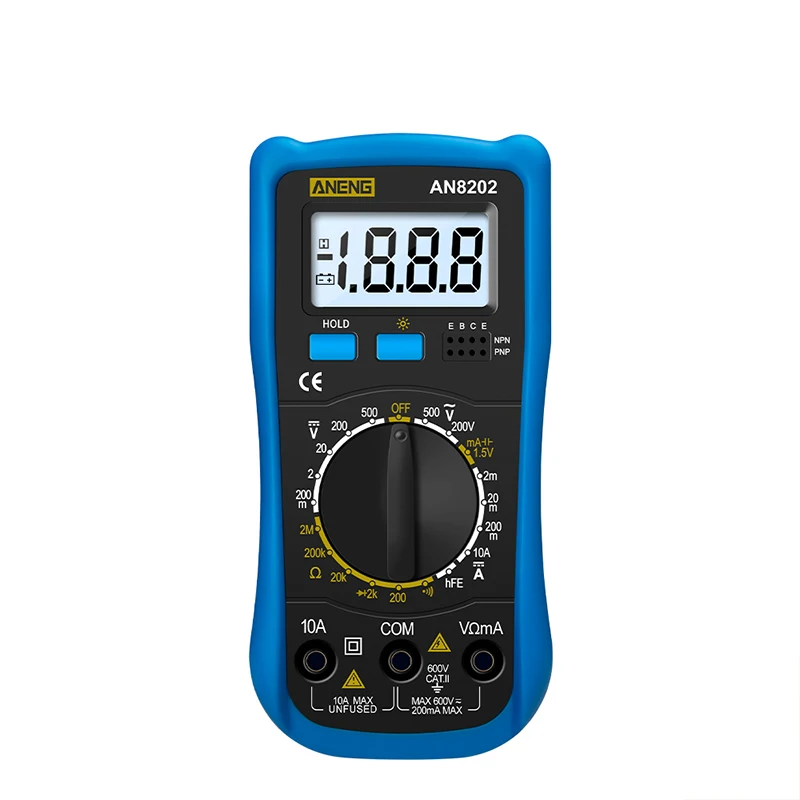 

Handheld Digital Multimeter Tester, Portable Ac/dc Ammeter, Voltmeter, Household Line Detection Tool, Voltage Tester, Multimeter