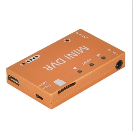 

Hot Mini DVR Video Recording with Storage Function NTSC/PAL Adjustable Support Different Language for Aircraft RC Drone Quadcopt