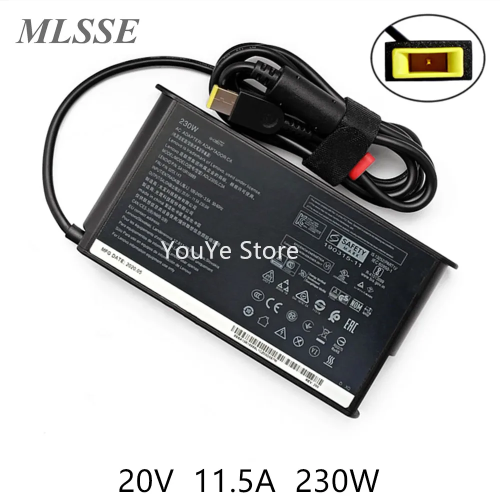 Genuine 20V 11.5A 230W ADL230SDC3A ADL230SLC3A AC Adapter For Lenovo THINKPAD W540 P71 P72 P73 Y900 Laptop Power Charger - AliExpress