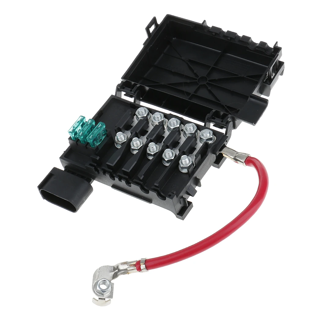 Battery Terminal Fuse Box Holder Distribution Block for VW Jetta Golf MK4