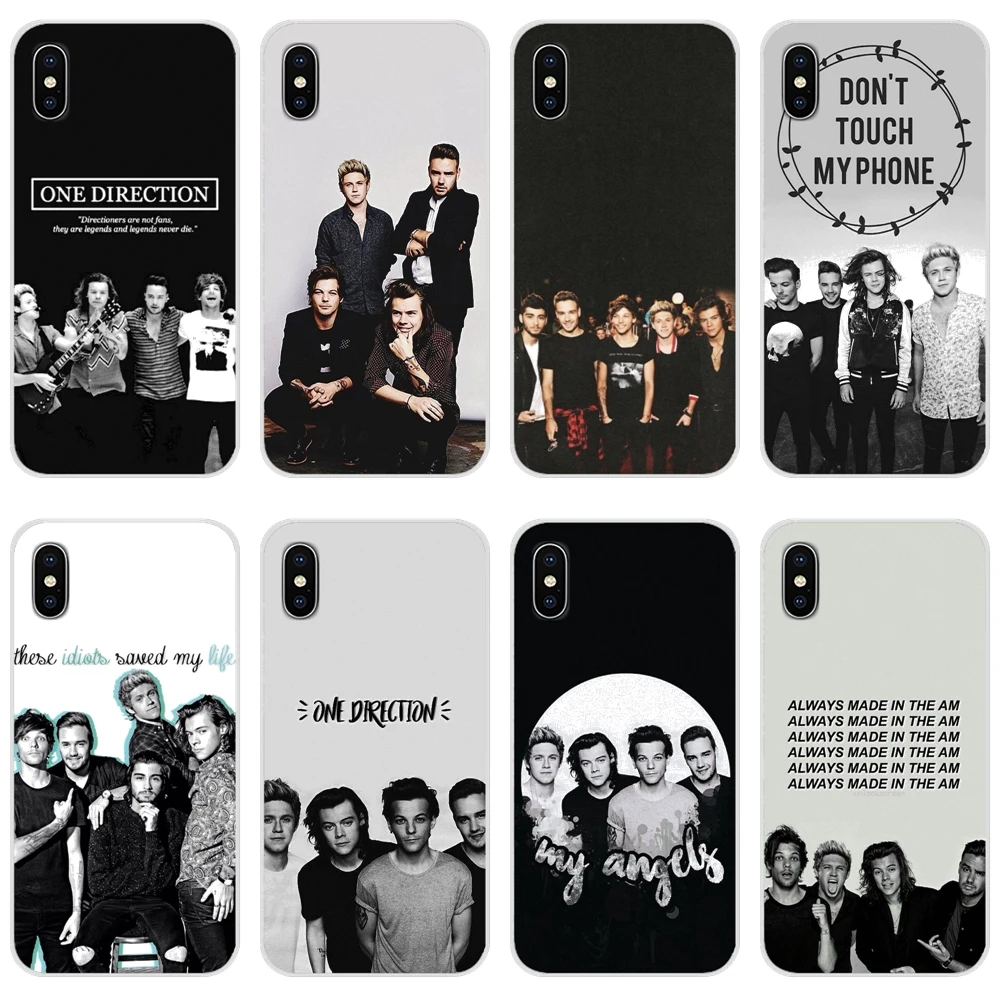 Аксессуары One Direction чехлы для телефонов Samsung Galaxy S2 S3 S4 S5 Mini S6 S7 Edge S8 S9 S10E Lite Plus |