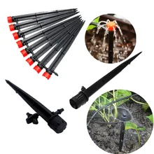 Cheap 100PCS 8-Holes Adjustable Dripper On Stake Drip Irrigation Fittings Garden Potted Plant Watering Tools Drip Fittings Cheap 100PCS 8-Holes Adjustable Dripper On Stake Drip Irrigation Fittings Garden Potted Plant Watering Tools Drip Fittings