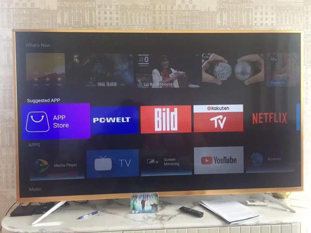 55 65 75 85 95 100 дюймовый grobal версия wifi Смарт светодиодный Телевизор TV функция 4k