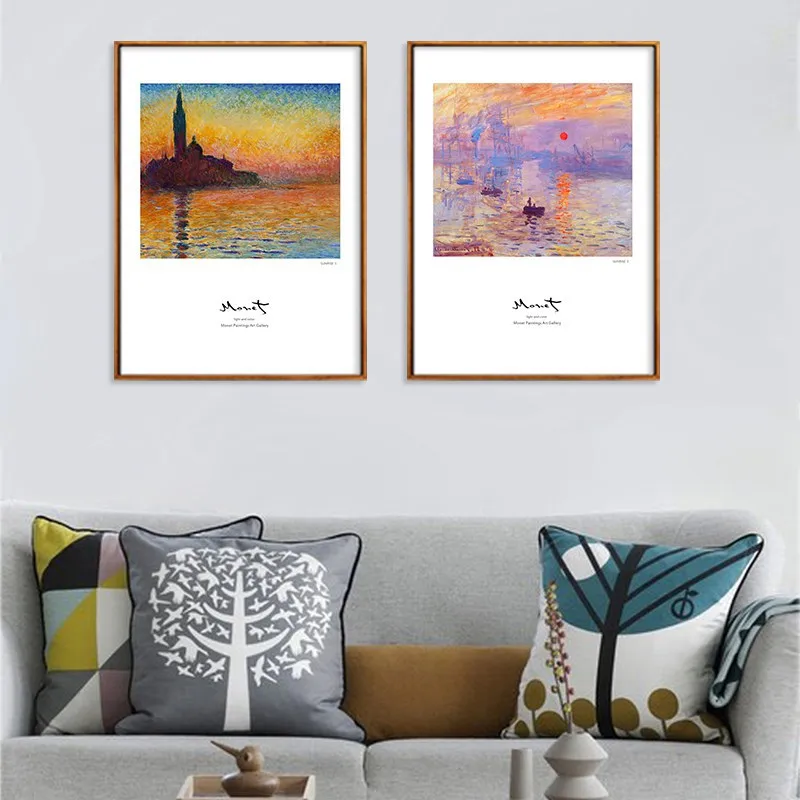 

Abstract Seascape Sunset Oil Painting Canvas Painting Living Room Wall Decorational Picture wu kuang hua xin Foreign Trade Hot S