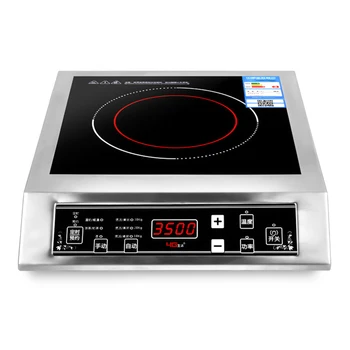 

Induction Cooker 3500W Commercial Induction Cooker Household Stir-fried Electromagnetic Stove Canteen Flat Commercial Furnace