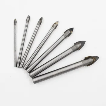

Ceramic Drill bits Plastic Porcelain Wood Stone Tools 3-12mm Spear head