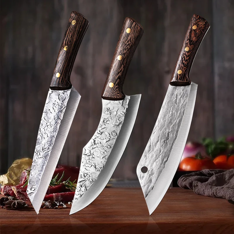 Comprar Cuchillo japonés de forja, cuchillos de cocina de acero