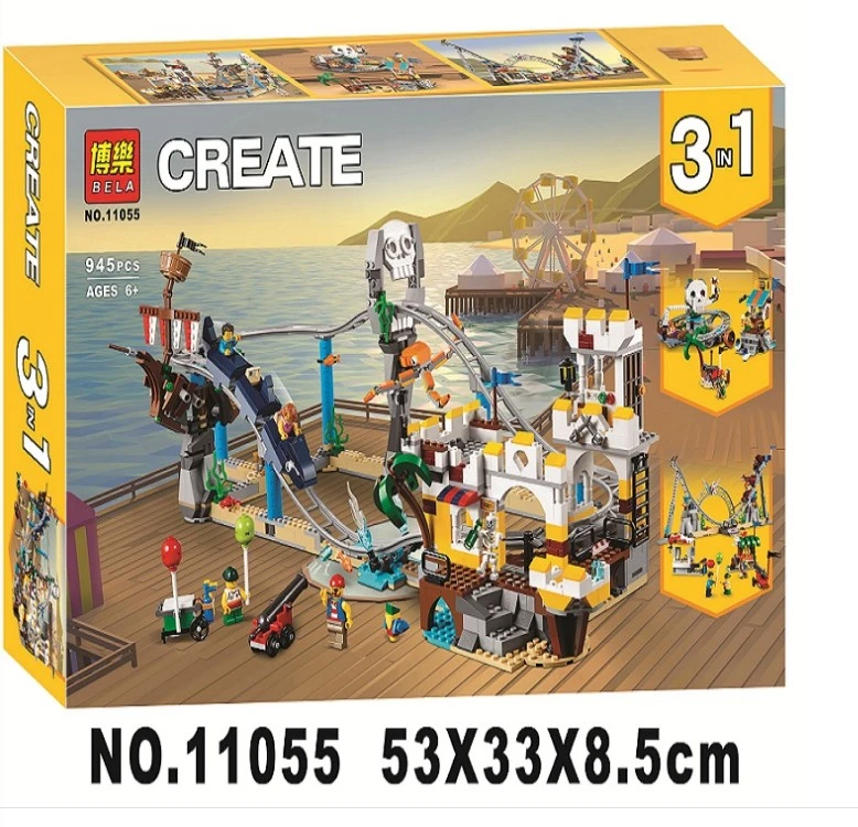 montaña rusa pirata