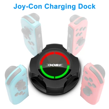 

Rocketek 4 in 1 Charging Dock For Nintend Switch Joy-con Controller LED Type-C Charger For Switch Pro Gamepad Charge Stand NS