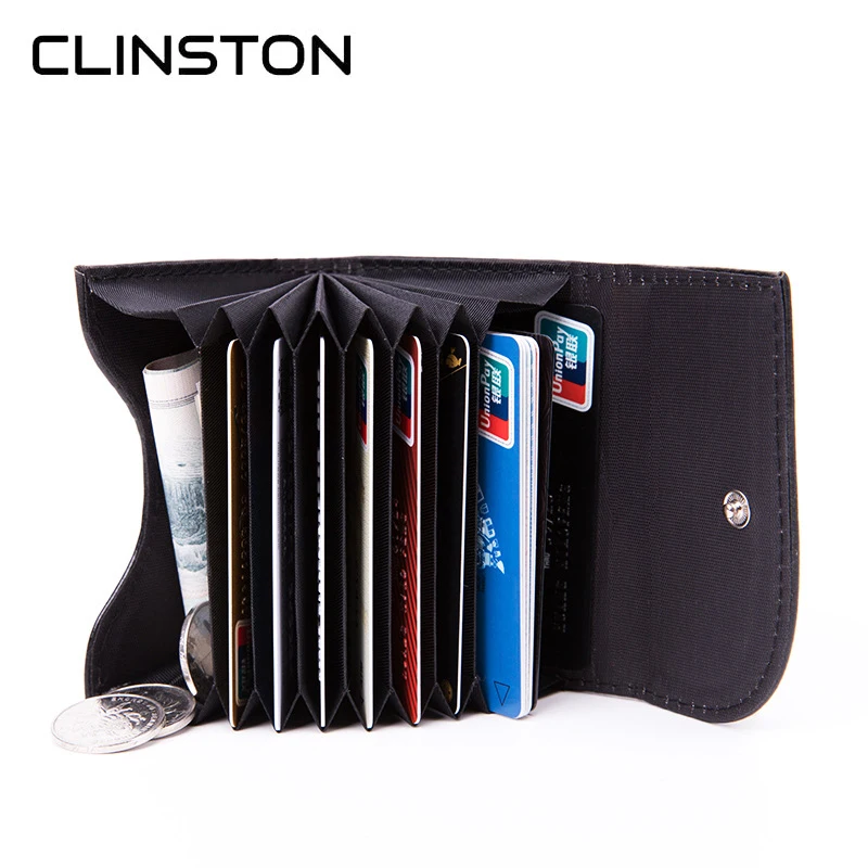 2020 New Small Hasp Credit Card Holder Unisex RFID Blocking ID Bank Case Women Men Coin Purse Smart Wallet with Pocket | Багаж и сумки