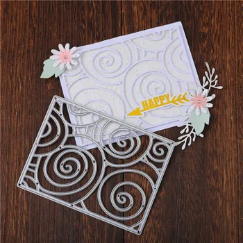 

InLoveArts Circle Background Frame Dies Metal Cutting Dies for Card Making Scrapbooking Dies Embossing Cuts Stencil 2019 Dies