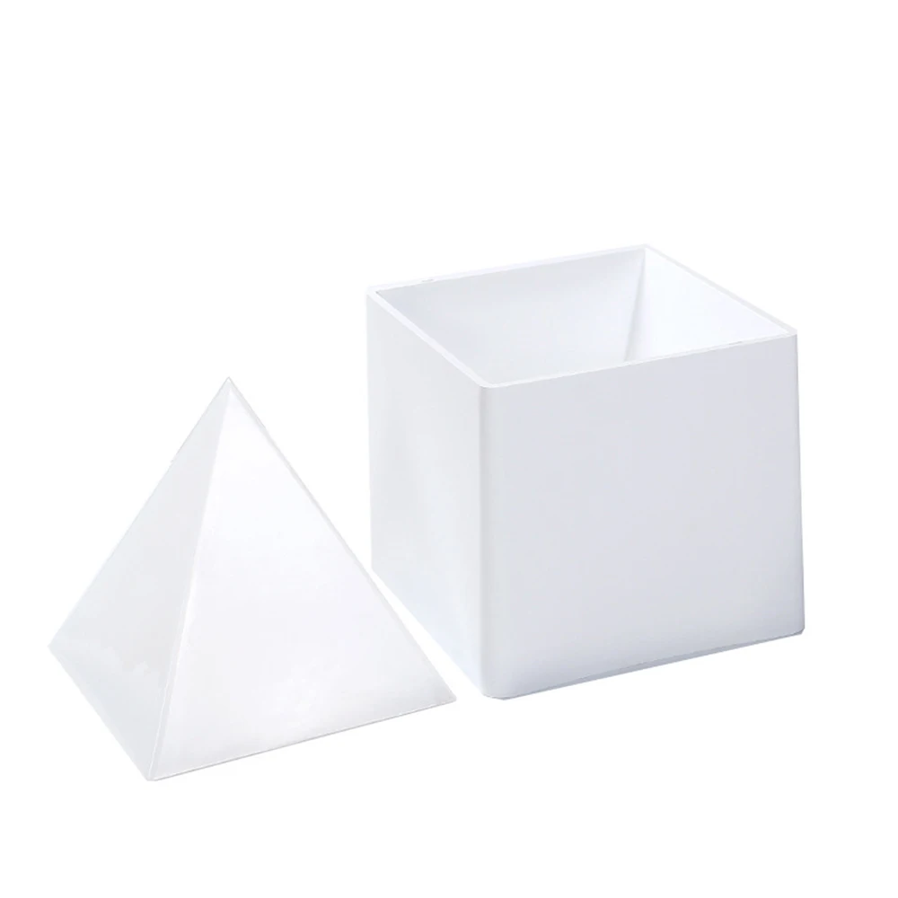 15CM Super Large Pyramid Silicone Resin Mold Mould Craft Jewelry Crystal With Plastic Making Tools