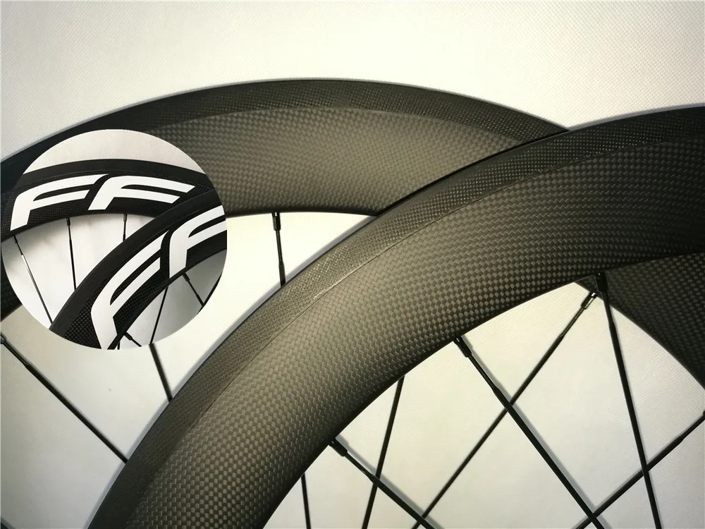 

Ultralight 700C road bike carbon wheels 38mm 50mm 60mm 88mm Clincher full carbon wheelset width 23mm 25mm bicycle wheels