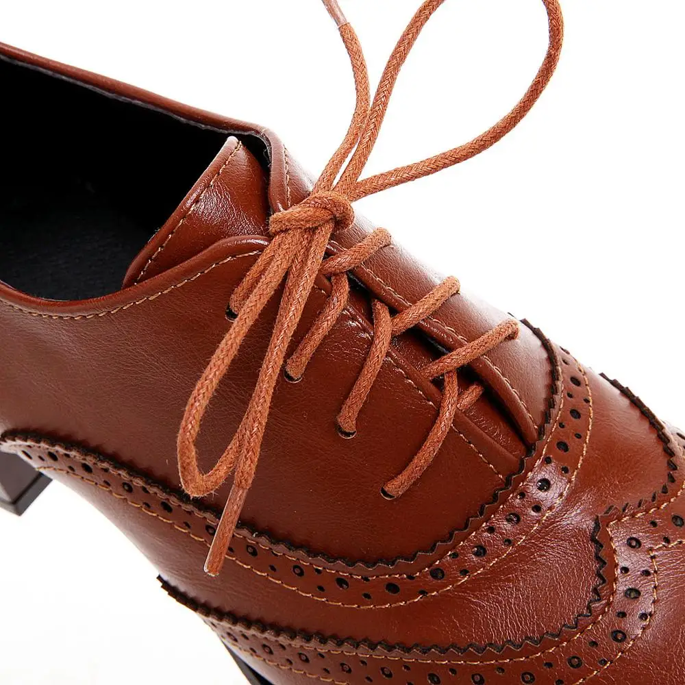 coloured brogues ladies