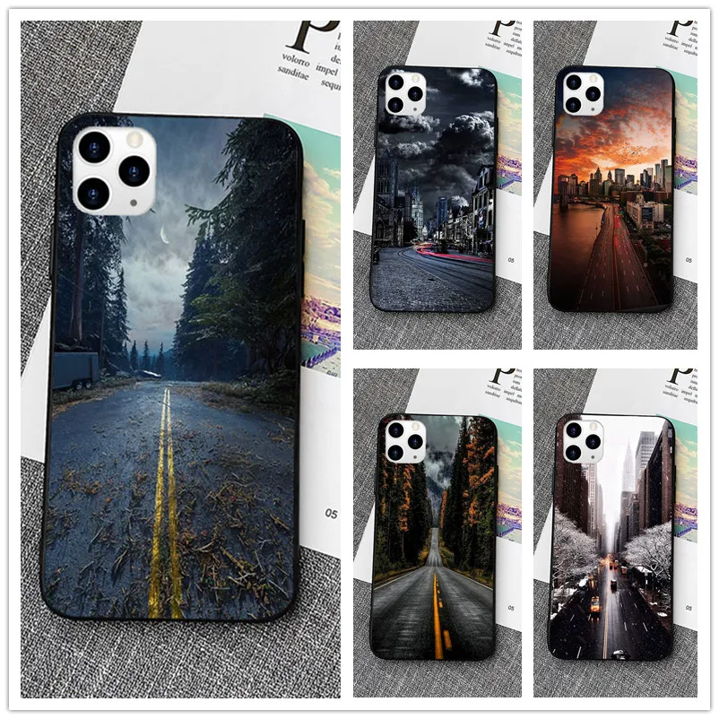 highway Phone Case For iPhone 6 S 6S 7 8 Plus Silicone Soft TPU Cover X XS MAX XR 11 Pro | Мобильные телефоны и