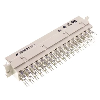 

20pcs DIN 41612 Connector 3 Rows 48 Position Din Receptacle Female Wire Solder 3x16 48 Pin Pitch 5.08 mm 5.5 Amp Din Socket