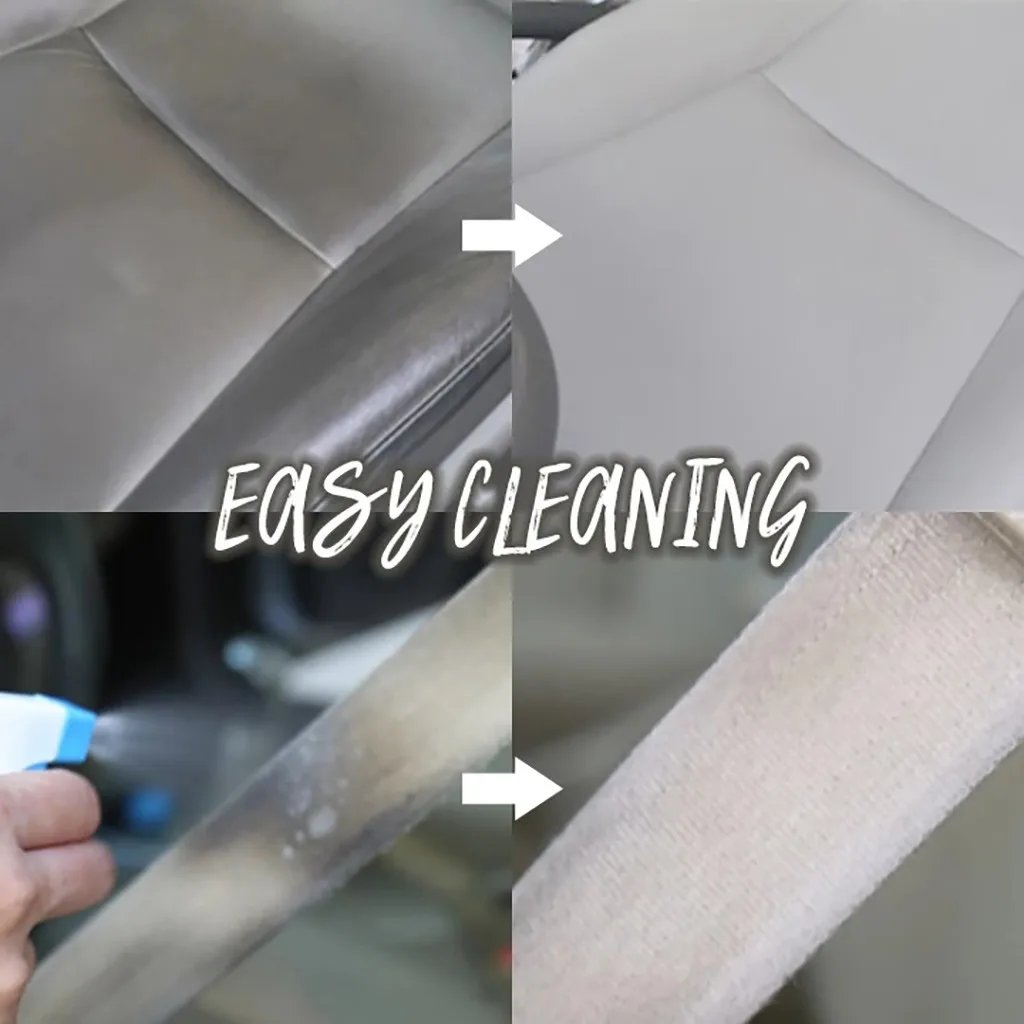 Waterless Car Interior Cleaning Spray Rinse-free Leather Cleaner Multi-function Stain Removal Foam Detergent Limpiador Deterjan